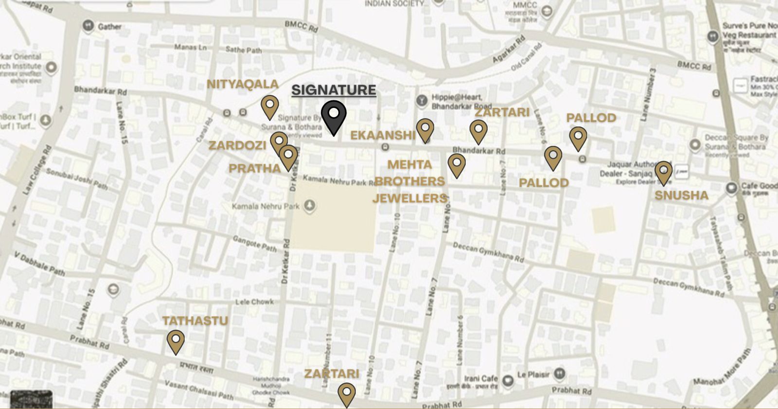 Signature - Nearby Luxury Brands